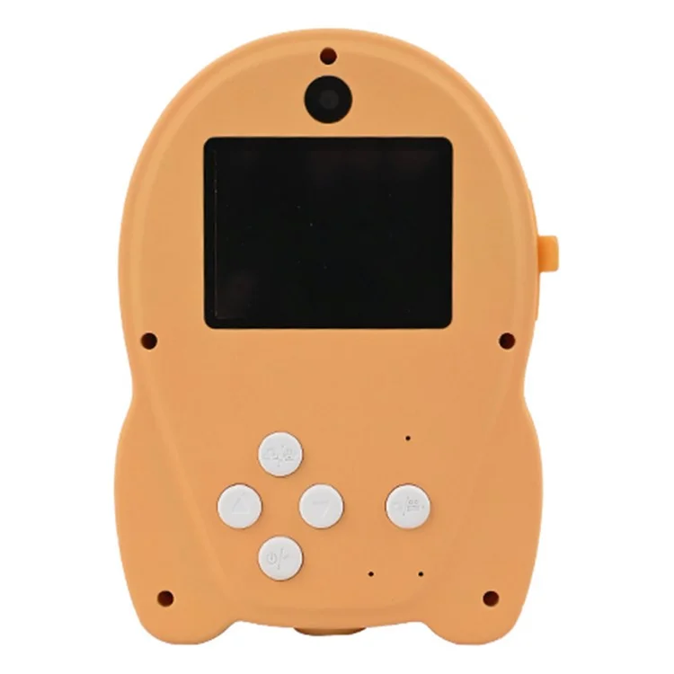 KDC-0013A Kids Toy 2.4 inch Screen Camera Instant Photo Printer with 32G TF Card+Card Reader - Yellow