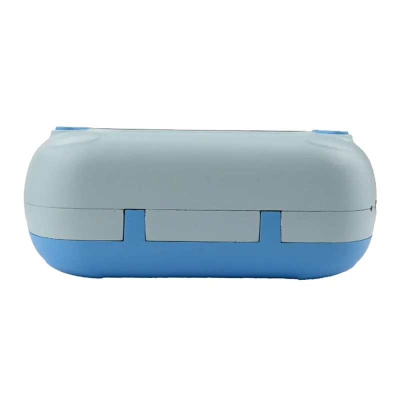 KDC-0013B 2.4 inch Screen HD Kids Instant Camera Dual Lens Thermal Printing Camera Toy - Blue