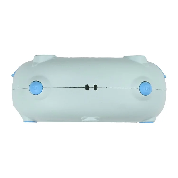 KDC-0013B Cámara instantánea de pantalla de 2,4 pulgadas HD, con doble lente y impresión térmica para niños, con tarjeta TF de 32G + lector de tarjetas - Azul