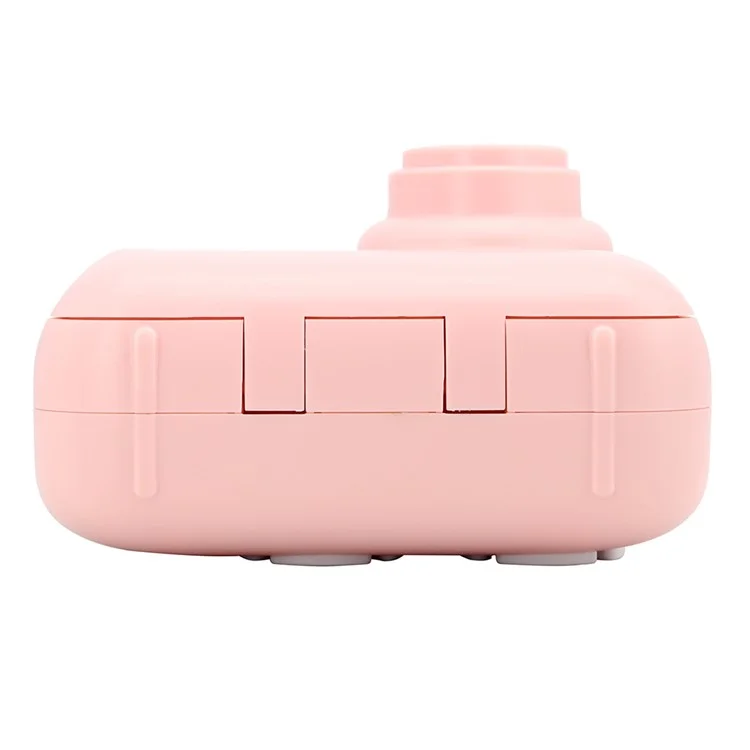 KDC-0013E HD 2.4 inch Screen Kids Camera Thermal Inkless Photo Printer with 32G TF Card+Card Reader - Pink