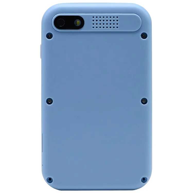 KDC-0027A 2.4 inch Screen Kid's Phone Toy Digital Camera Children Educational Toy (32G TF Card+Card Reader) - Blue