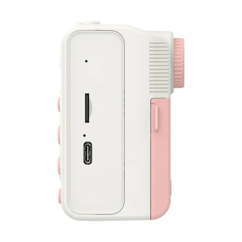 P4 2.8-Inch Kids Instant Print Camera Built-In Games MP3 Player HD Dual Lens Video Recorder - Pink