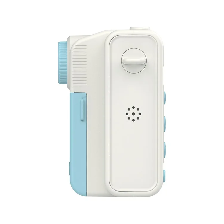 Appareil photo instantané pour enfants P4 2,8 pouces avec jeux intégrés, lecteur MP3, enregistreur vidéo HD à double objectif - Bleu