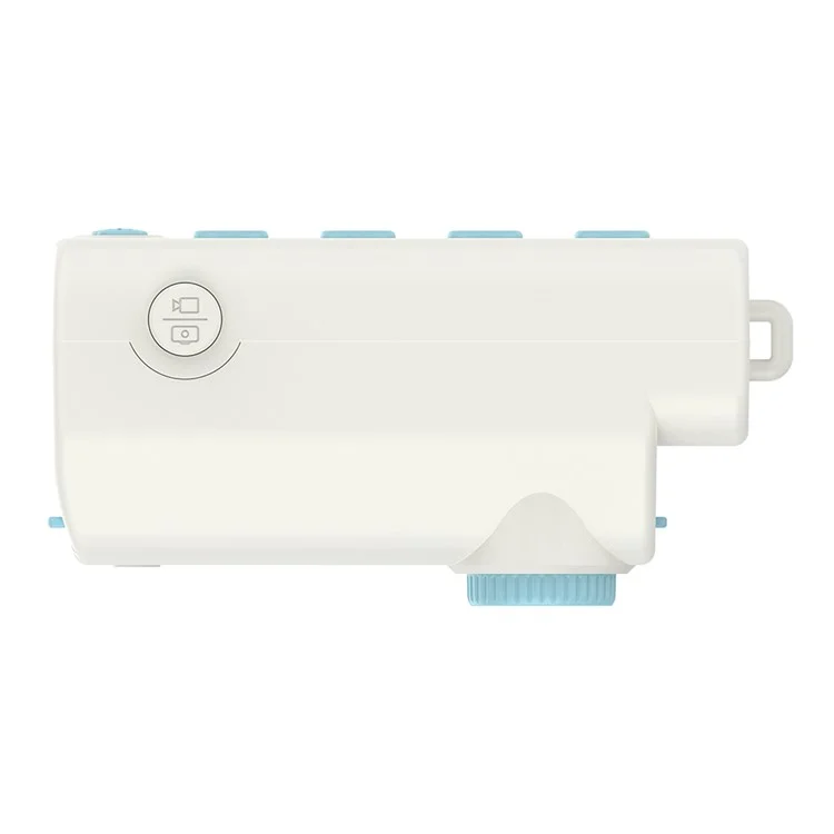 Appareil photo instantané pour enfants P4 2,8 pouces avec jeux intégrés, lecteur MP3, enregistreur vidéo HD à double objectif - Bleu