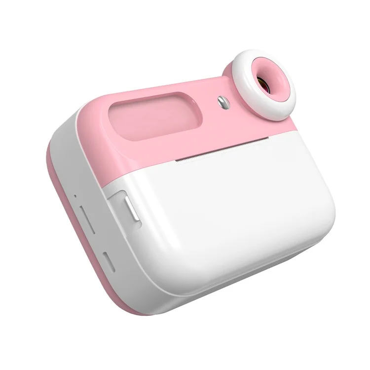 Q7 3,0-Zoll-Bildschirm-Kinder-HD-Sofortbildkamera-Fotothermodrucker - Pink
