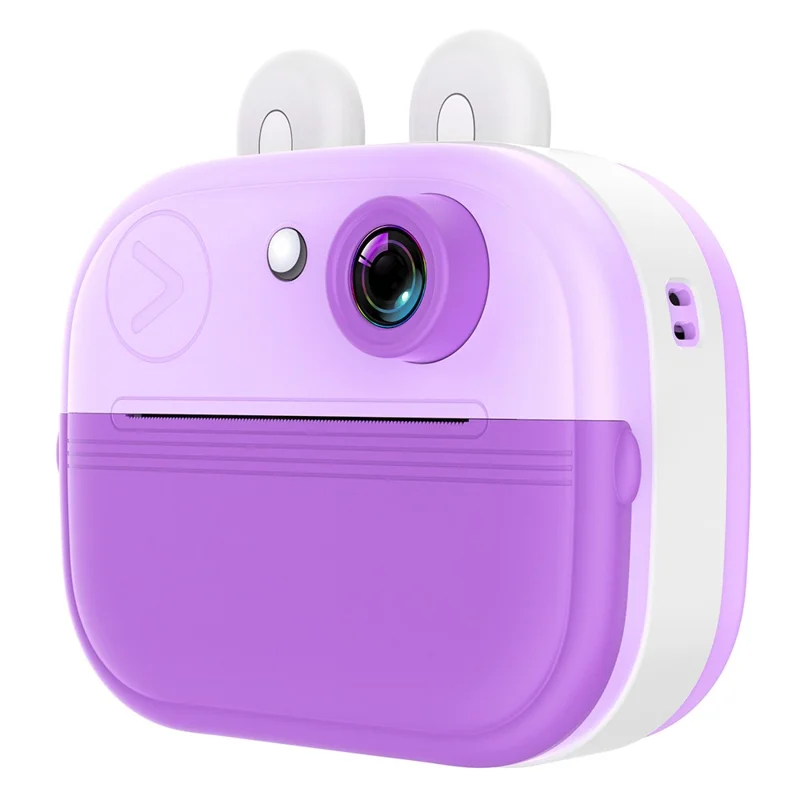 Q9 2.0-inch Screen Children 48MP HD Instant Camera Photo Thermal Printer - Purple
