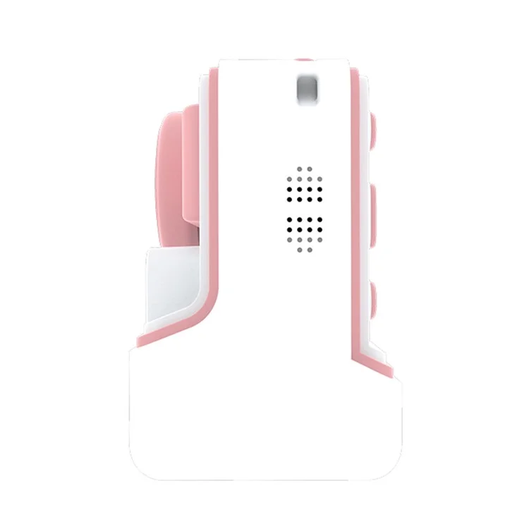 D101 2,4-Zoll HD-Bildschirm Dual-Objektiv Kinder Sofort-Kamera Fotodrucker mit 32 GB Speicherkarte - Rosa