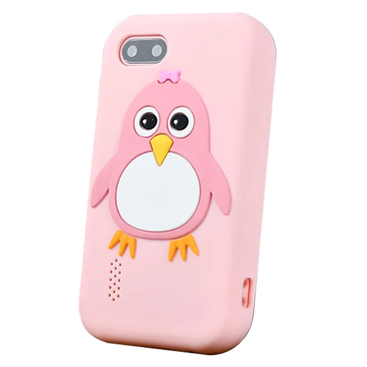 S5 Mobile Shape Kids Camera de 2.8 Pulgadas IPS Touch Screen Camera de Doble Cámara - Rosa