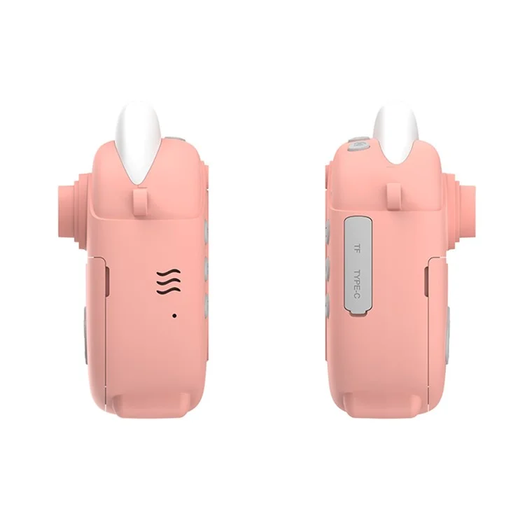 D10 2.0 Pulgadas IPS Screen Kids Cámara Instantánea Impresión de Cámara Digital 1080p Juguete Con Papel de Impresión - Rosa