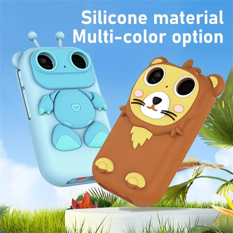 Q13 2.8-inch IPS Touch Screen Kids Phone Camera Toy Games Music Video Recorder - Pink