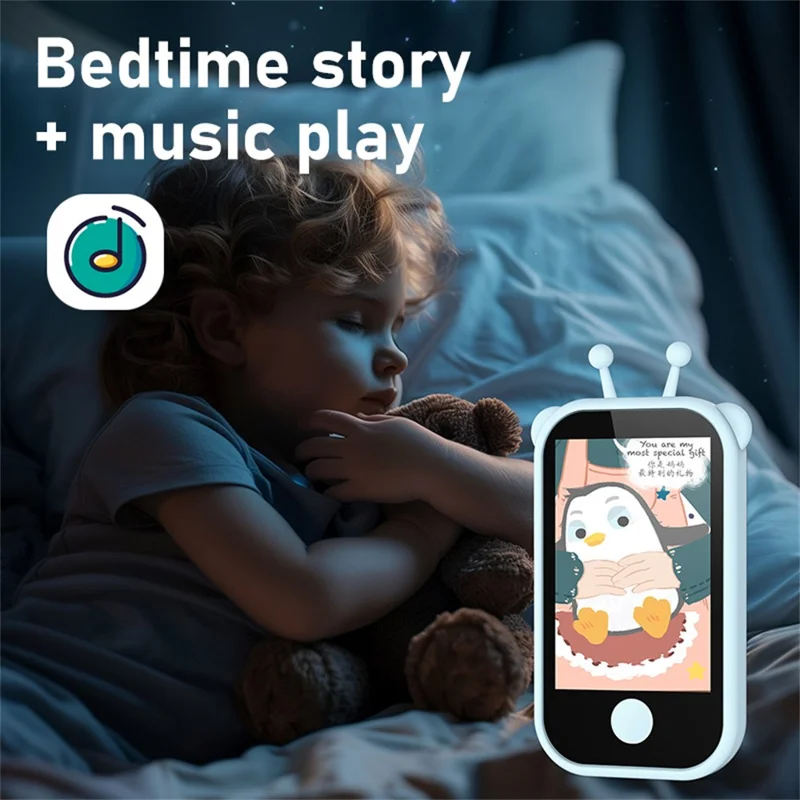 Q13 2.8-inch IPS Touch Screen Kids Phone Camera Toy Games Music Video Recorder - Pink