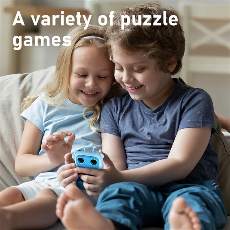 Q13 2.8-inch IPS Touch Screen Kids Phone Camera Toy Games Music Video Recorder - Pink