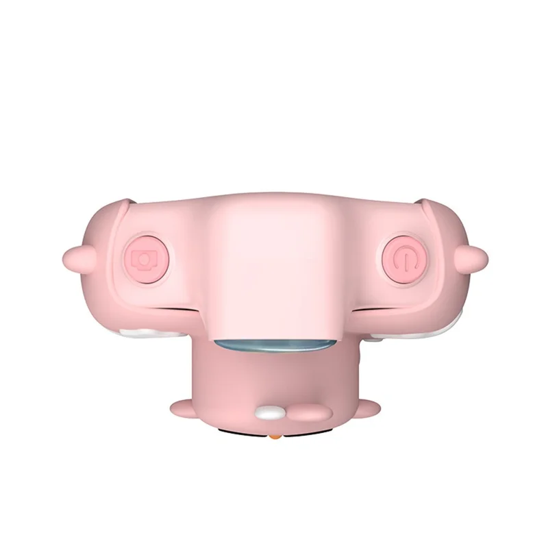 D18 3 Inch HD Display Dual Camera Kids Digital Camera Touch Screen Selfie Video Recorder - Pink