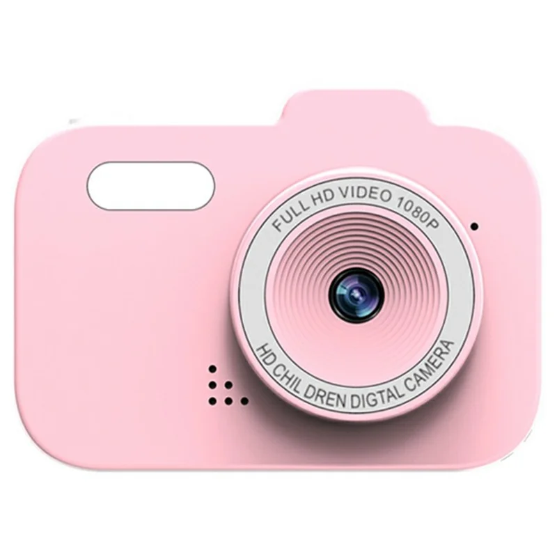 Y8 2.0 Inch Screen Kids Digital Camera Auto Focus Single Lens HD Video Recorder for Children - Pink