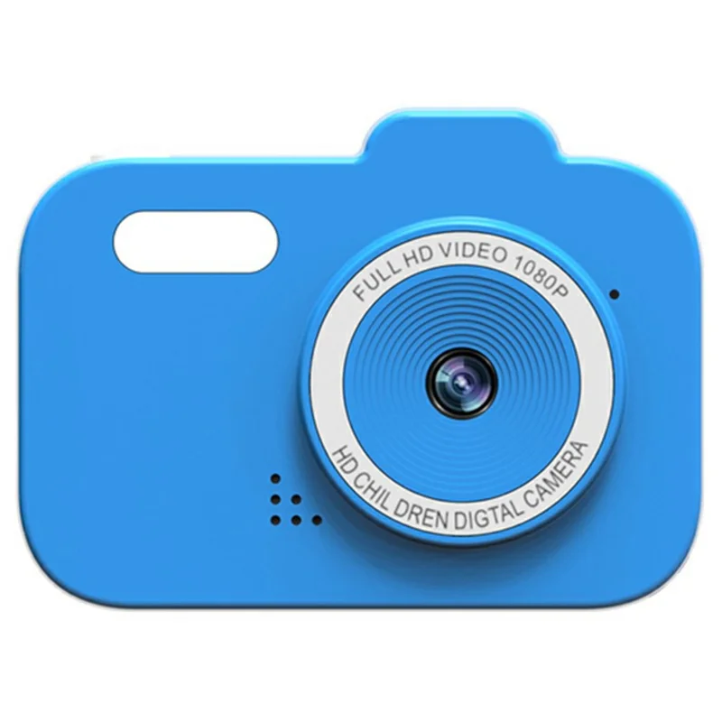 Y8 2.0 Inch Screen Kids Digital Camera Auto Focus Single Lens HD Video Recorder for Children - Blue