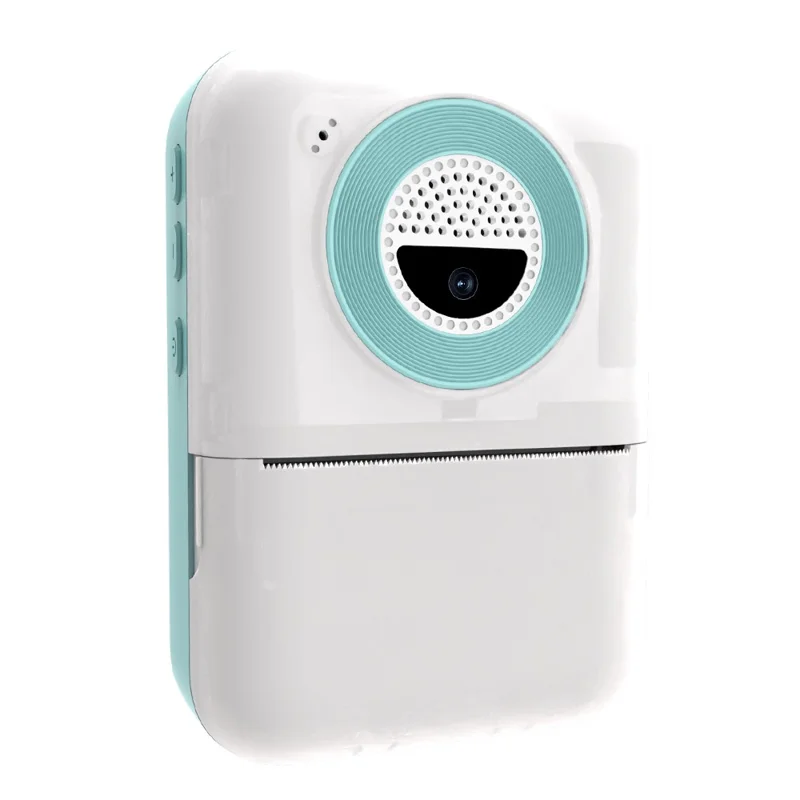 Q1 4,0 Zoll IPS-Bildschirm Digitalkamera Sofortdruck Mini-Kamera für Kinder HD Foto Video Recorder - Blau