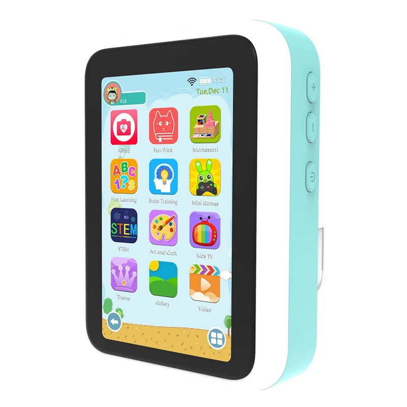 Q1 4,0 Zoll IPS-Bildschirm Digitalkamera Sofortdruck Mini-Kamera für Kinder HD Foto Video Recorder - Blau
