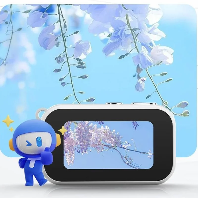 Y10 Mini Digital Camera 1.47 Inch 1080P HD Display Portable Kids Camera for Photography / Video Recording (Without Memory Card) - Black