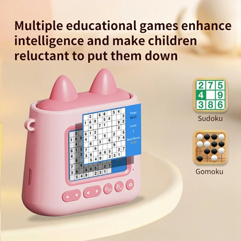 K2 2.4 Inch HD Dual Camera Kids Digital Camera Instant Print Photo / Video Recorder - White