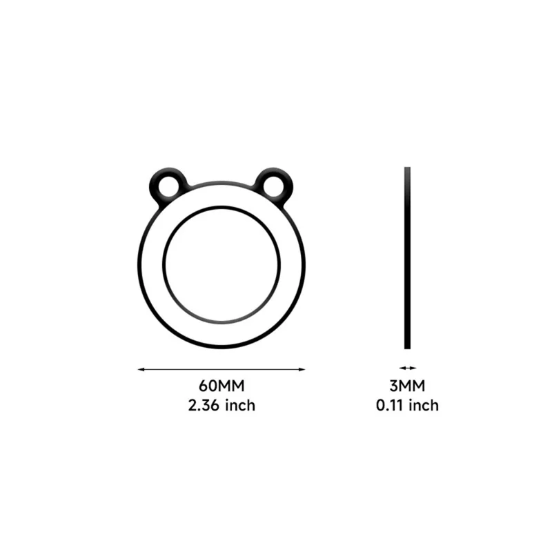 M22 Nylon Halsband Magnetisches Verstellbares Gurtband Ständer für Handy Kamera - Schwarz