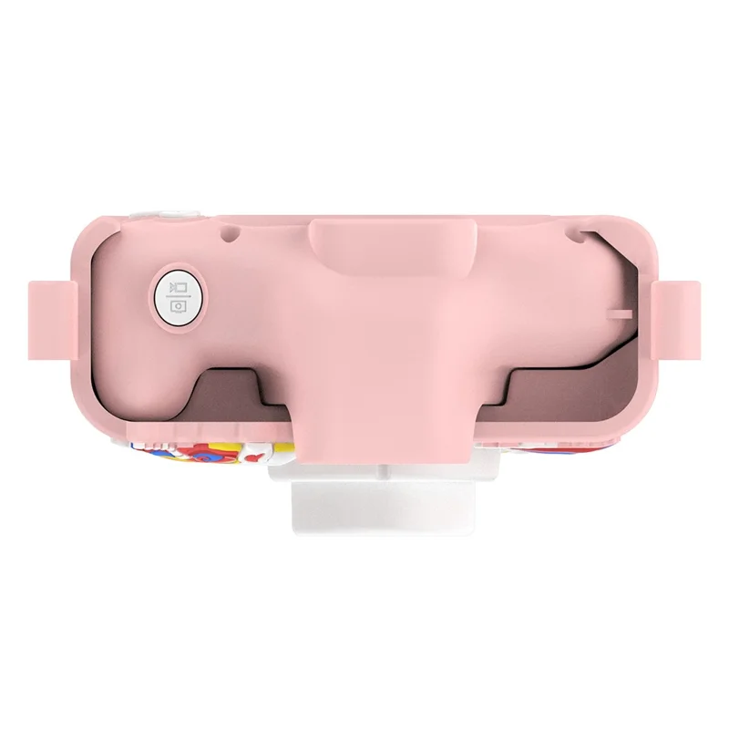 X10S 2.0" HD Screen Dual Lens Kids Camera Cute Shape 1080P Video Camera Support 32GB TF Card - Pink