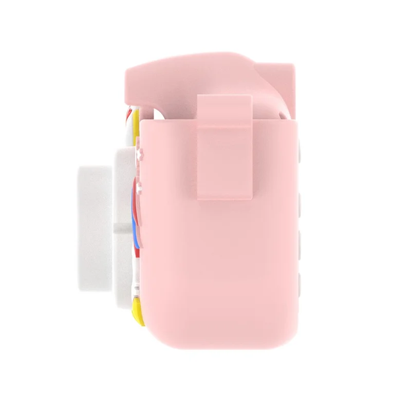 X10S 2.0" HD Screen Dual Lens Kids Camera Cute Shape 1080P Video Camera Support 32GB TF Card - Pink