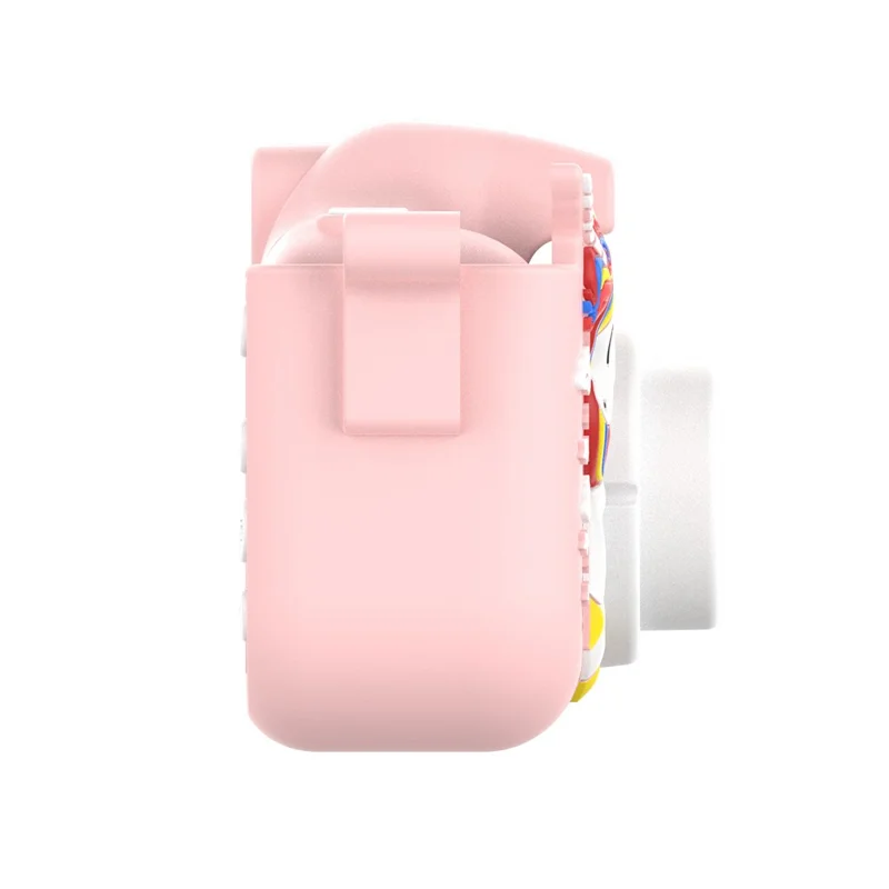 X10S 2.0" HD Screen Dual Lens Kids Camera Cute Shape 1080P Video Camera Support 32GB TF Card - Pink