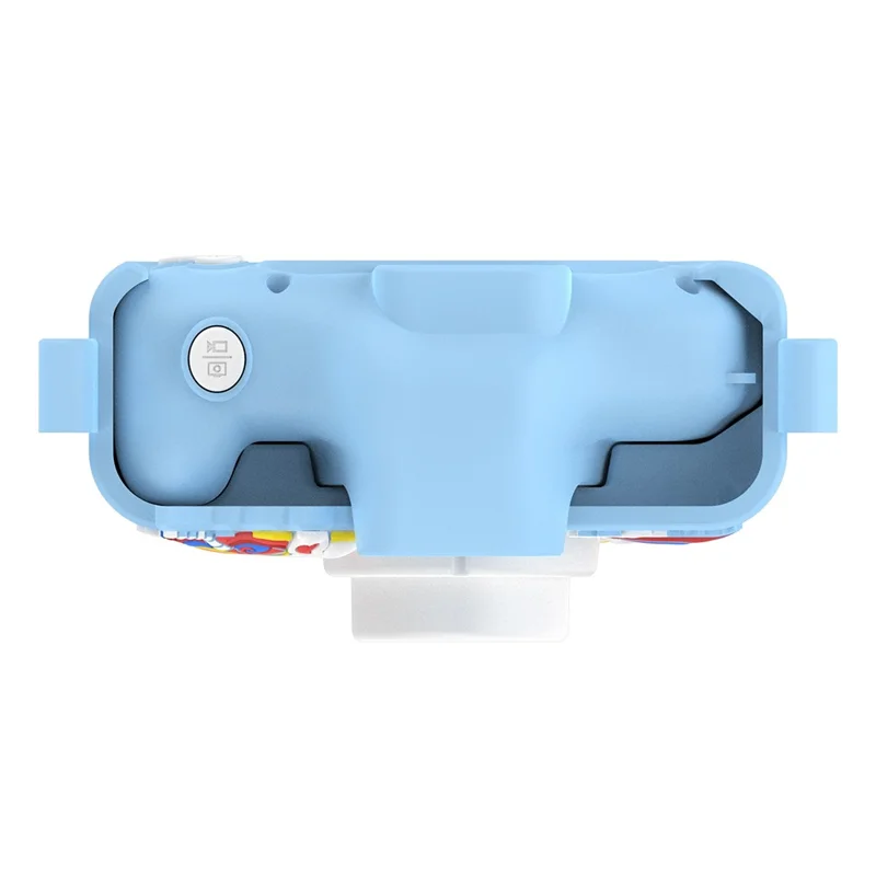 X10S 2.0" HD Screen Dual Lens Kids Camera Cute Shape 1080P Video Camera Support 32GB TF Card - Blue