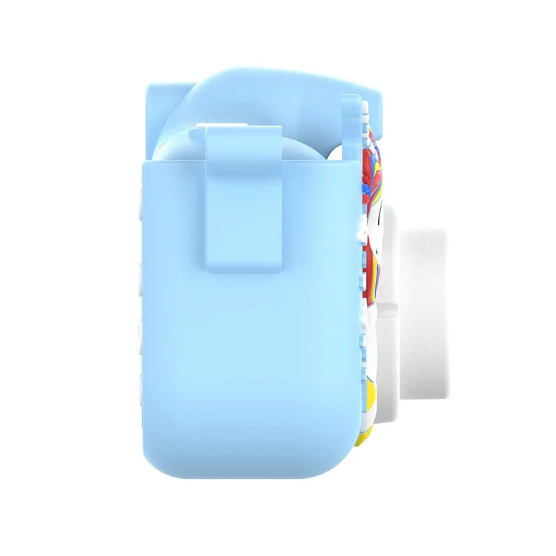 X10S 2.0" HD Screen Dual Lens Kids Camera Cute Shape 1080P Video Camera Support 32GB TF Card - Blue