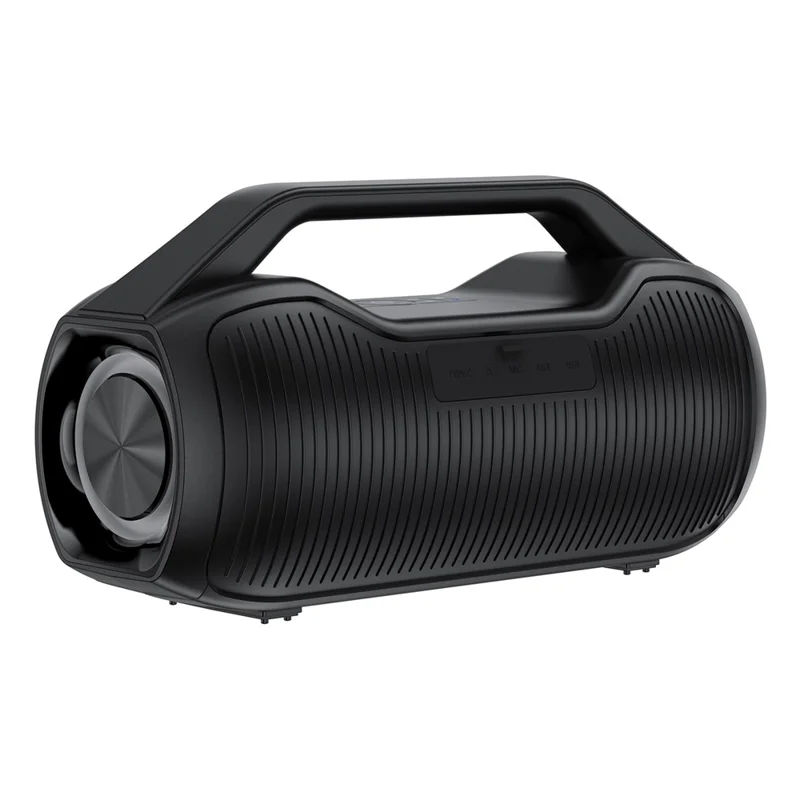 ACEFAST K14 Macchina Karaoke Portatile 120W di Potenza di Picco Bluetooth 6.0 Altoparlante Wireless con Doppio Microfono - Nero