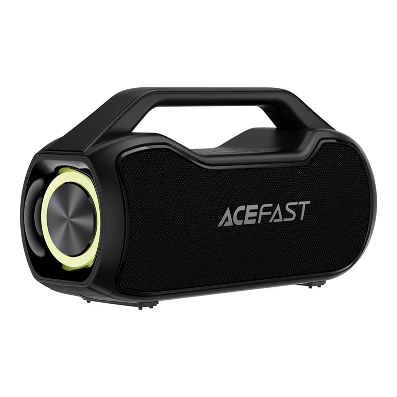 ACEFAST K14 Macchina Karaoke Portatile 120W di Potenza di Picco Bluetooth 6.0 Altoparlante Wireless con Doppio Microfono - Nero