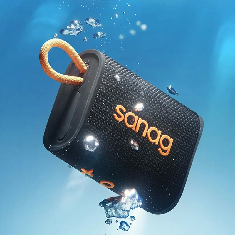 SANAG M13S II Pro Max 360 Degree Stereo Sound Mini Speaker IPX7 Waterproof Bluetooth-compatible - Red