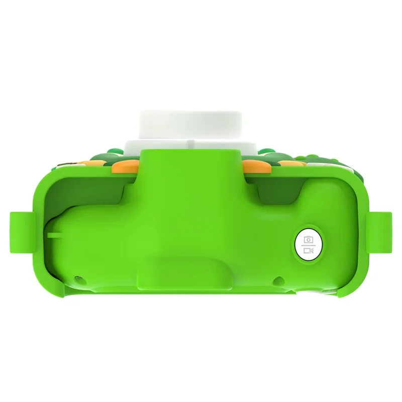 X12S Cartoon Dragon 2.0 Inch IPS Screen Children Mini Camera Video Recorder, No TF Card (CE Certified) - Green