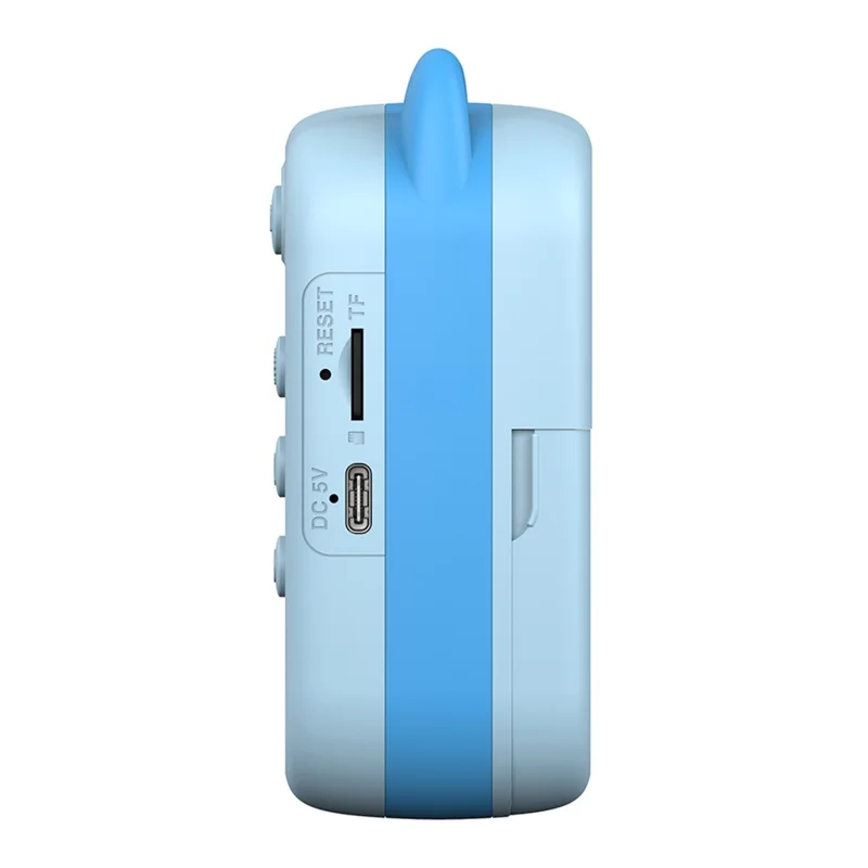 A21 2.4-inch Screen Kids Instant Camera Rechargeable Camera Toy with Print Paper - Blue