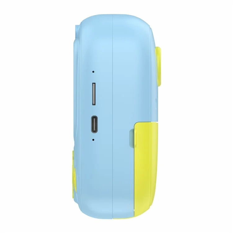 P5 Foto-Drucker Geburtstagsgeschenk für Kinder 2,4-Zoll-Kinder-Instant-HD-Videodruck-Kamera - Blau
