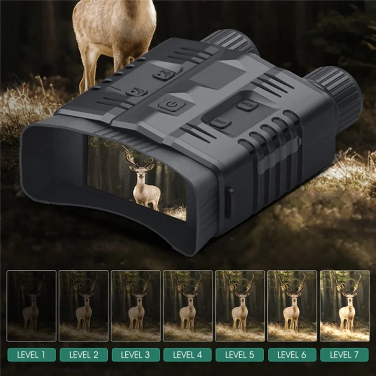 N003 Night Vision Goggles For Hunting, Color 4K HD Video WiFi Infrared Binoculars Avec Écran de 3,2 Pouces