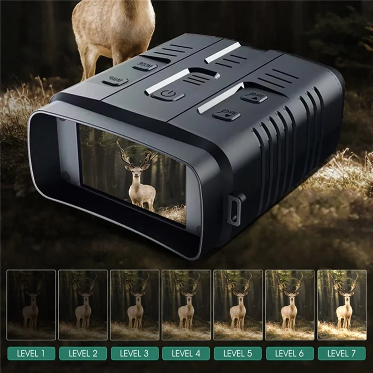 N009 Color 4K HD Night Vision Goggles WiFi 10x Binoculaires de Zoom Numérique