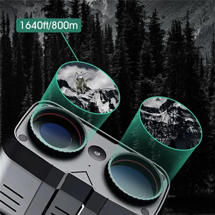 N009 Color 4K HD Night Vision Goggles WiFi 10x Binoculaires de Zoom Numérique