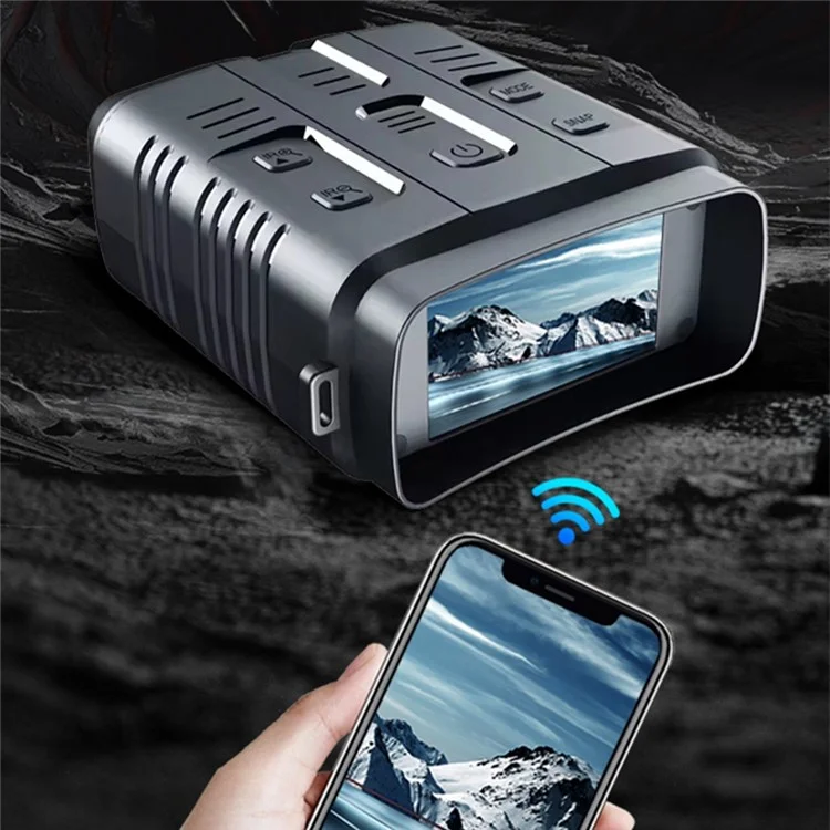 N009 Color 4K HD Night Vision Goggles WiFi 10x Binoculaires de Zoom Numérique