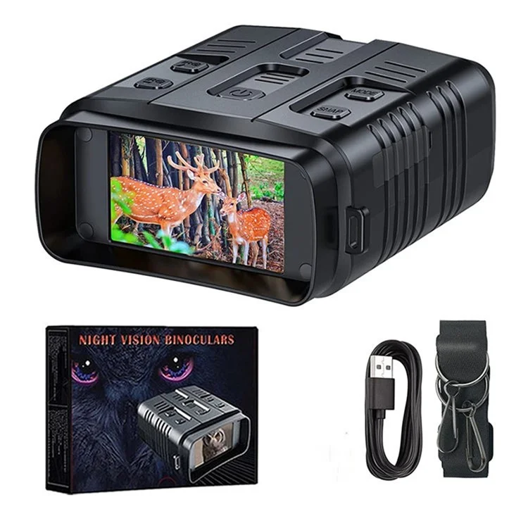 N009 Color 4K HD Night Vision Goggles WiFi 10x Binoculaires de Zoom Numérique