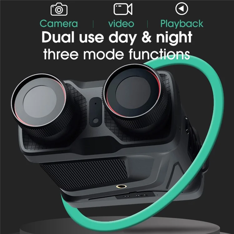 R12 Infrarouge Night Vision Binoculars Photo Video Enregistrement Caméra HD Rechargeable