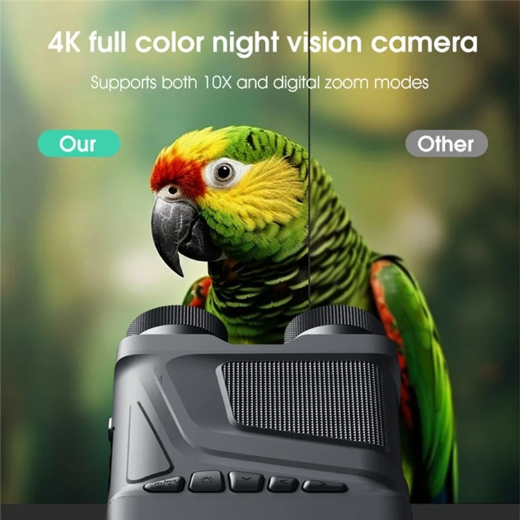 N002 Binocoli 4K HD 7-Gear con visione notturna a infrarossi 10X Zoom digitale Camera