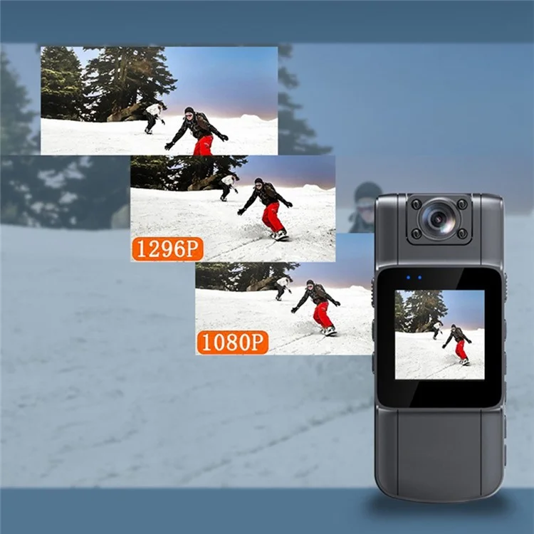 L11 Wifi Camera Digital Cámara Usable Cámara Portátil Aplicación de la Ley HD Bodycam Sin Tarjeta TF