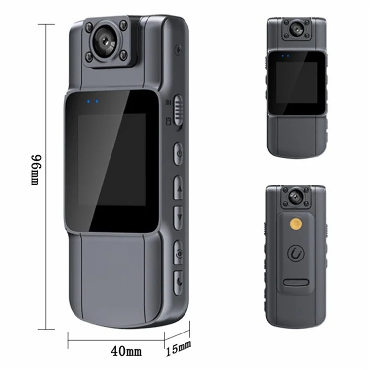 L11 Wifi Camera Digital Cámara Usable Cámara Portátil Aplicación de la Ley HD Bodycam Sin Tarjeta TF