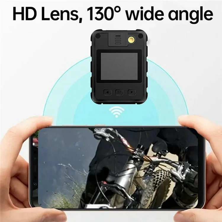 Cámara Corporal Impermeable L9 Cámara Usable Bodycam para Agentes de Orden Público