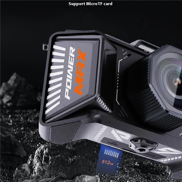Fotocamera Digitale NVC600 4K 70MP 50X Digital Zoom Anti-Shake WiFi Camera Con LED LED a LED da 64 g TF Luce di Riempimento