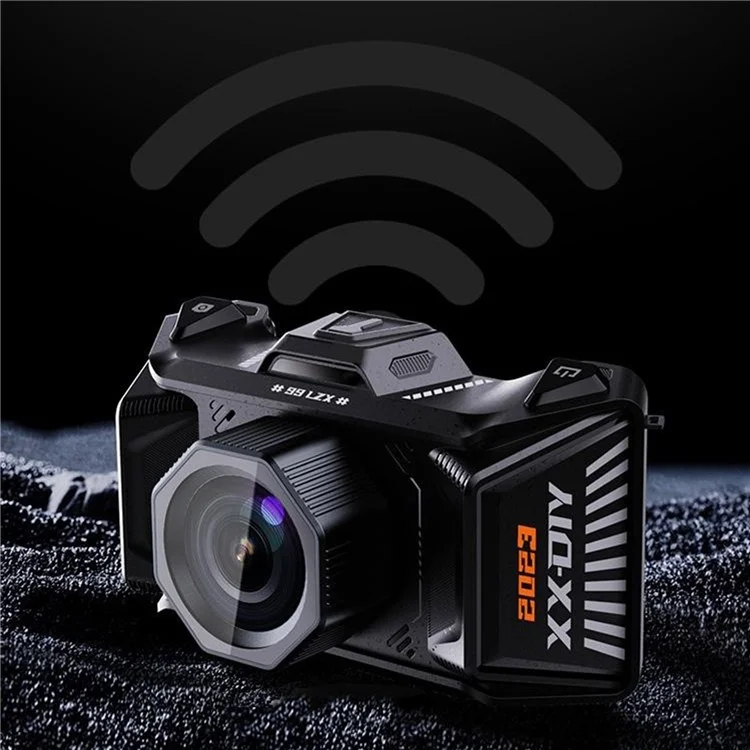 Fotocamera Digitale NVC600 4K 70MP 50X Digital Zoom Anti-Shake WiFi Camera Con LED LED a LED da 64 g TF Luce di Riempimento
