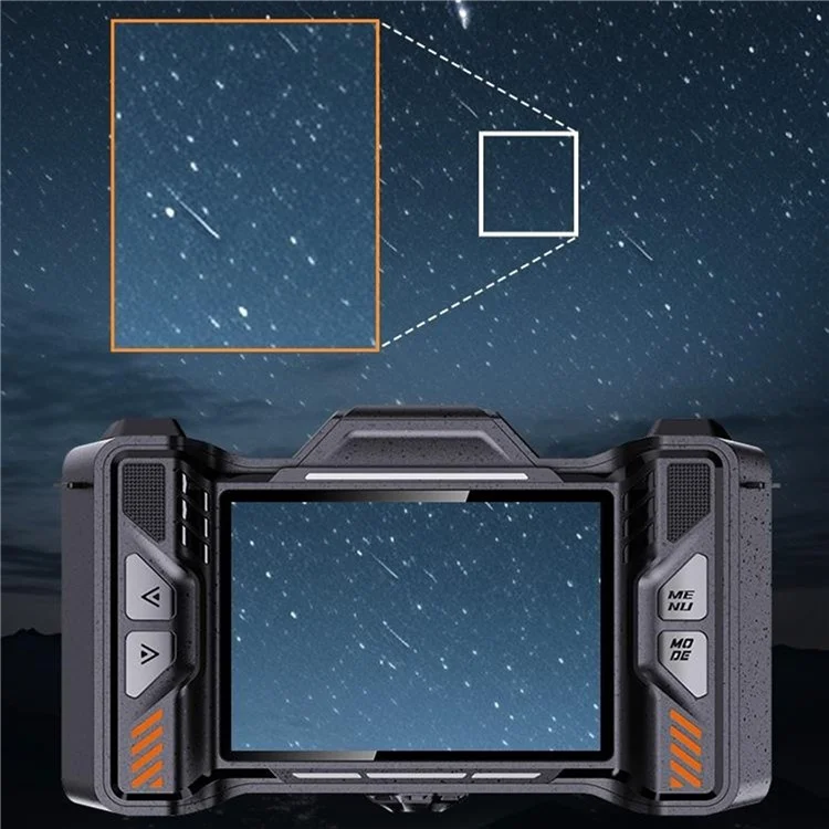 Fotocamera Digitale NVC600 4K 70MP 50X Digital Zoom Anti-Shake WiFi Camera Con LED LED a LED da 64 g TF Luce di Riempimento
