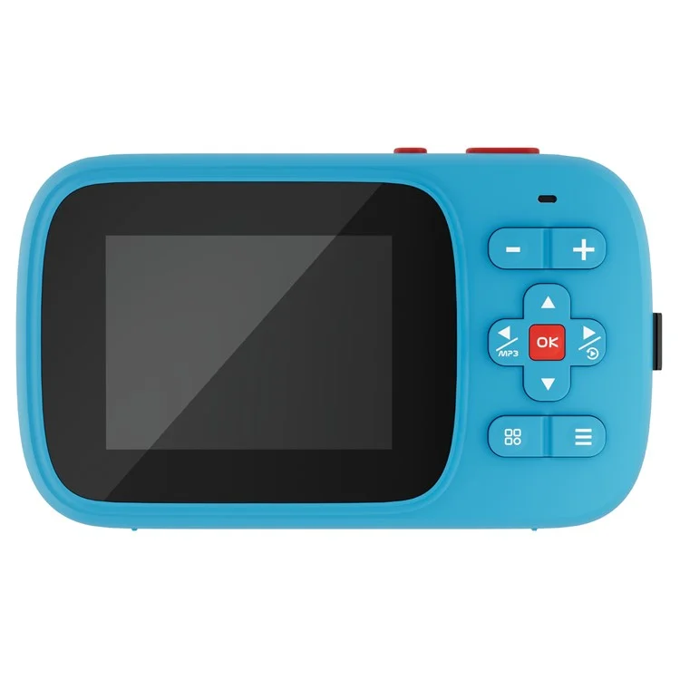 XJ04 2.5K Digital Camera 72MP 16X Digital Zoom Autofocus Video Vlogging Camera with 2.4 inch Screen - Blue