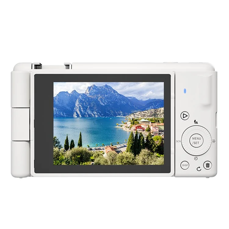FC003 Digitalkamera mit 2,8-Zoll-IPS-Bildschirm, 1200W-HD-CCD-Vlog-Camcorder